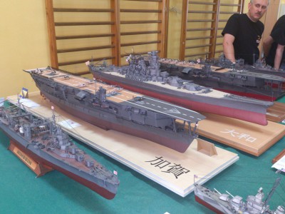 IJN Nisshin, IJN Kaga, IJN Yamato, IJN Kaga in one line.